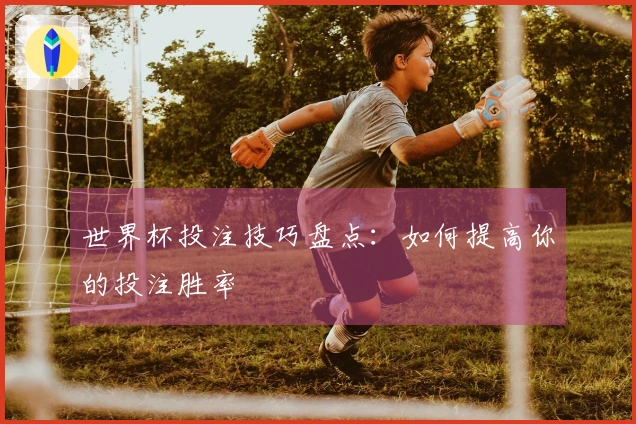 世界杯投注技巧盘点：如何提高你的投注胜率
